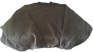 Essentials 'Fear of God' Sweatshirt Men's Jet Black Crew Neck Sweater - XXL - Picture 1 of 5