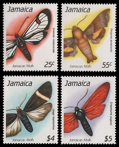 Jamaica 1990 - Mi-N.o 736-739 ** - Estampillada sin montar o nunca montada - Mariposa / Mariposa - Imagen 1 de 1