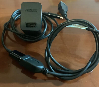 ASUS N0. AD2061320 010-6LF AC Adapter Genuine Original OEM *With Cables ,Black - Image 1 of 4