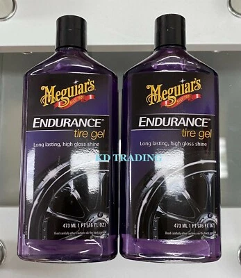 (Paquete de 2) Meguiar's ENDURANCE Premium Auto Coche Camión ALTO BRILLO Neumáticos Gel  Foto 1 de 4
