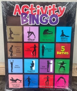 Physical Activity Bingo Game For All Ages Mobility Training Game 30/Ct VisualZ - Picture 1 of 3