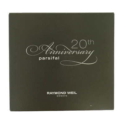 RAYMOND WEIL GENEVE 20TH ANNIVERSARY PARSIFAL CATALOG, MANUAL DISC & COVER - Image 1 of 3