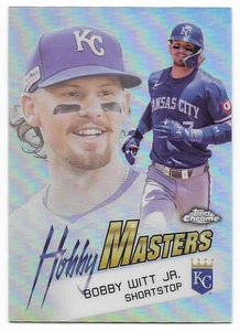 2025 Topps Chrome Hobby Masters Bobby Witt Jr. (#HM-2) Royals SSP - Picture 1 of 2