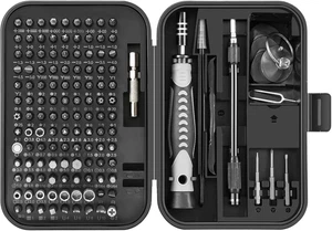 Juego de Destornilladores de Precisión, 130 en 1 Kit de Destornilladores con 120 Brocas de Destornillador (11 - Imagen 1 de 14