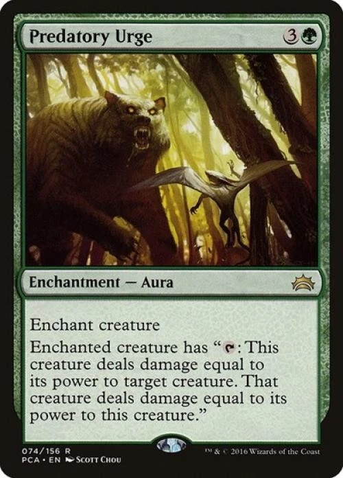 Predatory Urge - Light Play MTG Planechase Anthology - Image 1 of 1