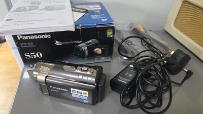 Panasonic SDR-S50 Handheld Camcorder - Fully Tested And Working - Image 1 of 4