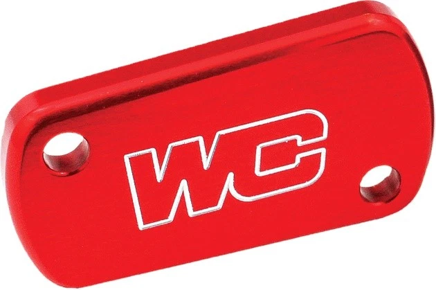 Works Connection Brake Cap Rear Aluminum Red #21-605 fits Kawasaki/Suzuki - Image 1 of 1