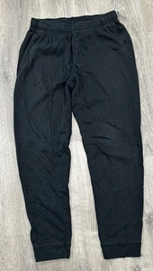 Nike Yoga Pants Men's Medium Black Therma-FIT Pants Joggers Training Sweatpants - Picture 1 of 10