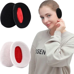 BDSHUNBF 2 Paar Earbags Ohrenwärmer Damen/Herren,Winter Ohrenwärmer Flaumig O... - Bild 1 von 9