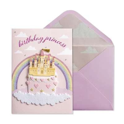 NIQUEA.D,  Princess Cake Birthday Card - Image 1 of 3