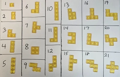 Blokus Juego Piezas de Repuesto Individuales Tablero Gris Mattel 2009-2012 UPick Foto 1 de 3
