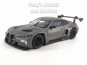 2022 BMW M4 GT3 1/24 Scale Diecast Model by Motormax - GRAY - Picture 1 of 10