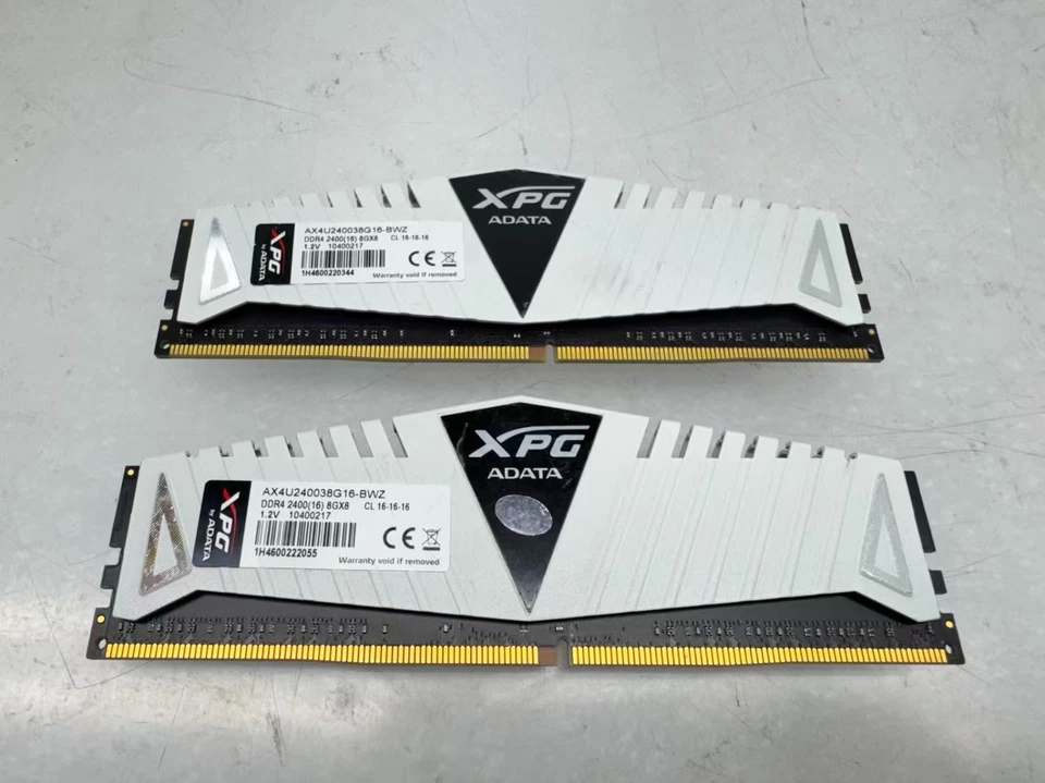 ADATA XPG 16GB 2x8GB DDR4 2400MHz 8GX8 Ram Memory AX4U240038G16-BWZ - Image 1 of 2