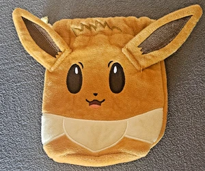 Pokémon Eevee Pouch Bag Drawstring Nintendo - Small Accessory Bag - Picture 1 of 4