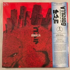 Mondo RETURN OF GODZILLA Soundtrack LP Heat Ray blau NUMMERIERT Farbe Vinyl - Bild 1 von 2