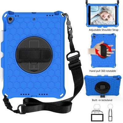 For iPad Air 3rd Pro 10.5 9th 8th 7th Mini 5 4 Case Kids Shockproof Stand Cover - Image 1 of 4