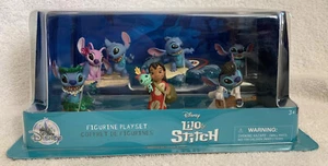 Disney Lilo & Stitch Figurine Playset 6 Figures Play Set NEW Cake Toppers - Picture 1 of 3