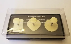 Neu Williams Sonoma Daumenabdruck Keks Stempel Set - Bild 1 von 5