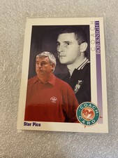 Bob Knight Bobby 1992 Star Pics INDIANA HOF Coach Card #5