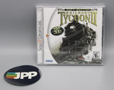Railroad Tycoon II Sega Dreamcast 2000 Gathering of Developers New Sealed! - Image 1 of 4