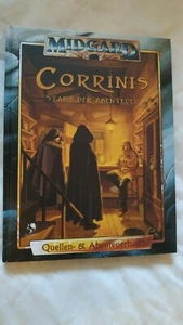 HARDCOVER BUCH CORRINS STADT DER ABENTEUER MIDGARD NEUWERTIGER ZUSTAND KOMPLETT - Bild 1 von 3