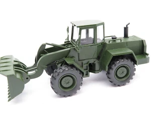 276HO /14 - Wiking H0 - Radlader Liebherr 531 olivgrün Bundeswehr - top - Bild 1 von 4