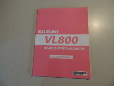 Suzuki VL 800 K5 Modelljahr 2005 Werkstatthandbuch Ergänzung Heft - Bild 1 von 4