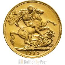 1925 Gold Sovereign - King George V - M