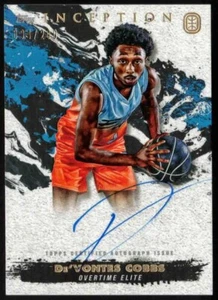 De'VONTES COBBS 2021 Topps Inception OTE Overtime Elite #IA-DC2 AUTO /200 RC! - Picture 1 of 2
