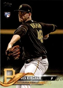 2018 Topps Update #US201 Nick Kingham Rookie Base Card Lot Of (10) Pirates - Picture 1 of 1