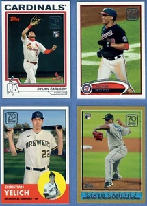 2021 Topps Series 2 70 Years of Topps Baseball Insert ~ You Pick! - Bild 1 von 17