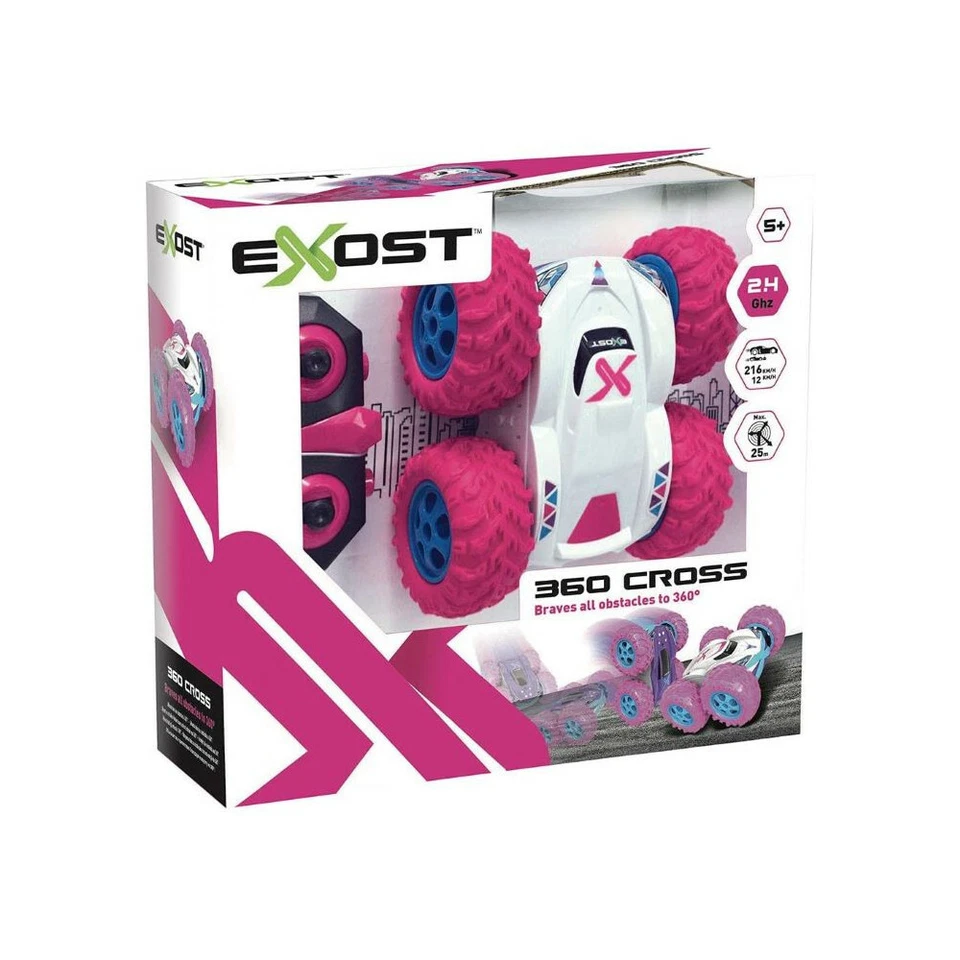 ROCCO GIOCATTOLI AUTO EXOST 360 CROSS RADIOCOMANDATA ROSA - Immagine 1 di 1