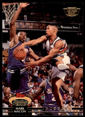 1992-93 Stadium Club Members Only #16 Mark Macon Denver Nuggets - Image 1 of 2