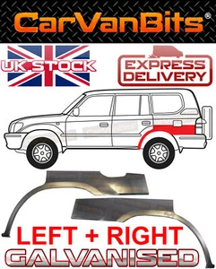 FOR TOYOTA LAND CRUISER 5D J90 FJ90 96-02 REAR WHEEL ARCH REPAIR BODY PANEL PAIR - Picture 1 of 11