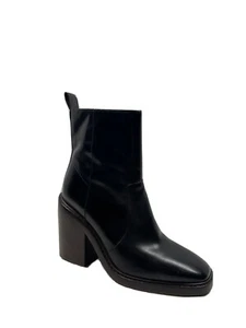 Tory Burch Stiefeletten mit Absatz Sierra Farbe Schwarz Größe US 9,5 NEU - Bild 1 von 9