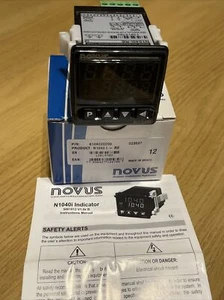 Novus Automation BLINKER Alarm N1040i-RE 48x48mm Relais O/P 100-240V 8104020200 - Bild 1 von 6