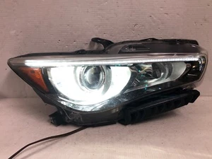All Tabs! OEM 2015 2016 INFINITI Q50 RIGHT RH PASSENGER SIDE FULL LED HEADLIGHT - Picture 1 of 12