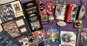 New England Patriots Memorabilia lot - Picture 1 of 18