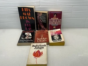 Lot of 7 Rita Mae Brown Southern Discomfort Random Mystery Paperback Book Set - Picture 1 of 24
