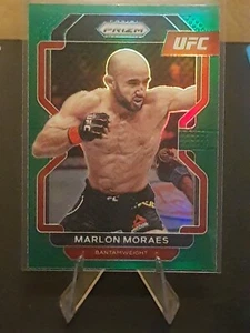 2022 Panini Prizm UFC Marlon Moraes Green Prizm - Picture 1 of 2