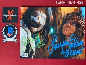 Lauren LaVera e Samantha Scaffidi doppia foto firmata 8x10 Terrifier 3 - Foto 1 di 1