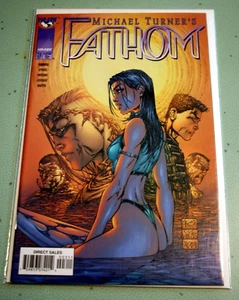 Michael Turner FATHOM #3 Top Cow Comics OCT 1998 Image 1st Series VG - Picture 1 of 3