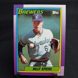 1990 Topps Baseball #538 Billy Spiers Milwaukee (1A162) - Imagen 1 de 3