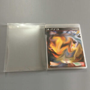 Clear Plastic Sleeves Box Protectors For Sony PS3 PS4 Xbox One Blu-ray Game Case