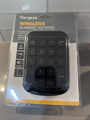 Brand New (Unopened) Targus Wireless Numeric Keypad - Image 1 of 2