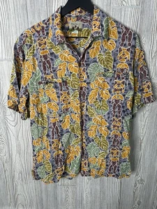 Rare Vintage Reyn Spooner Hawaiian Floral Button Shirt Medium Warrior 100% Rayon - Bild 1 von 7