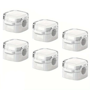 6er-Pack Magnetische Kabelclips Zur Kabelführung Unter Dem Schreibtisch, St3156 - Afbeelding 1 van 7