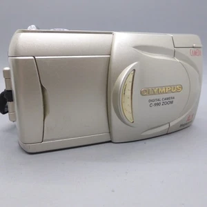 Olympus Digital Camera Camedia C-990 Zoom 2.1MP Silver Tested - Picture 1 of 9
