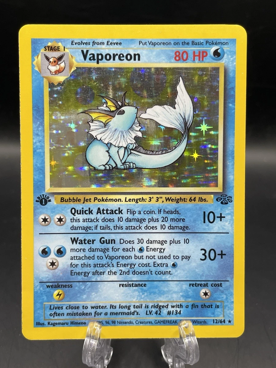 Holo Rare 1st Edition Pokémon TCG Individual Collectible Card Game