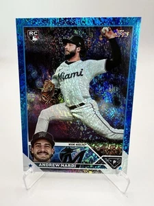 2023 Topps Update Series - Blue Foil #US266 Andrew Nardi /999 (RC) Miami Marlins - Bild 1 von 3